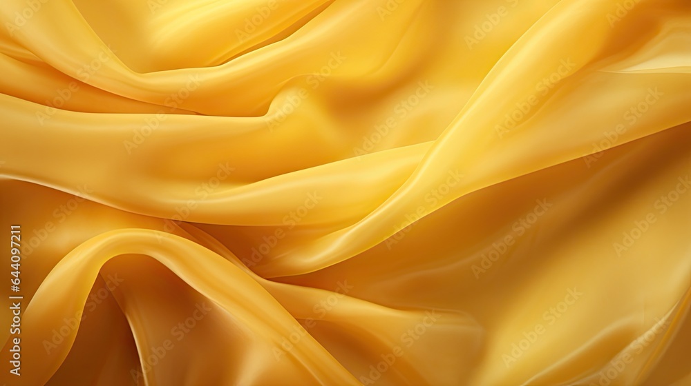 yellow silk fabric - generative ai yellow silk fabric - generative ai