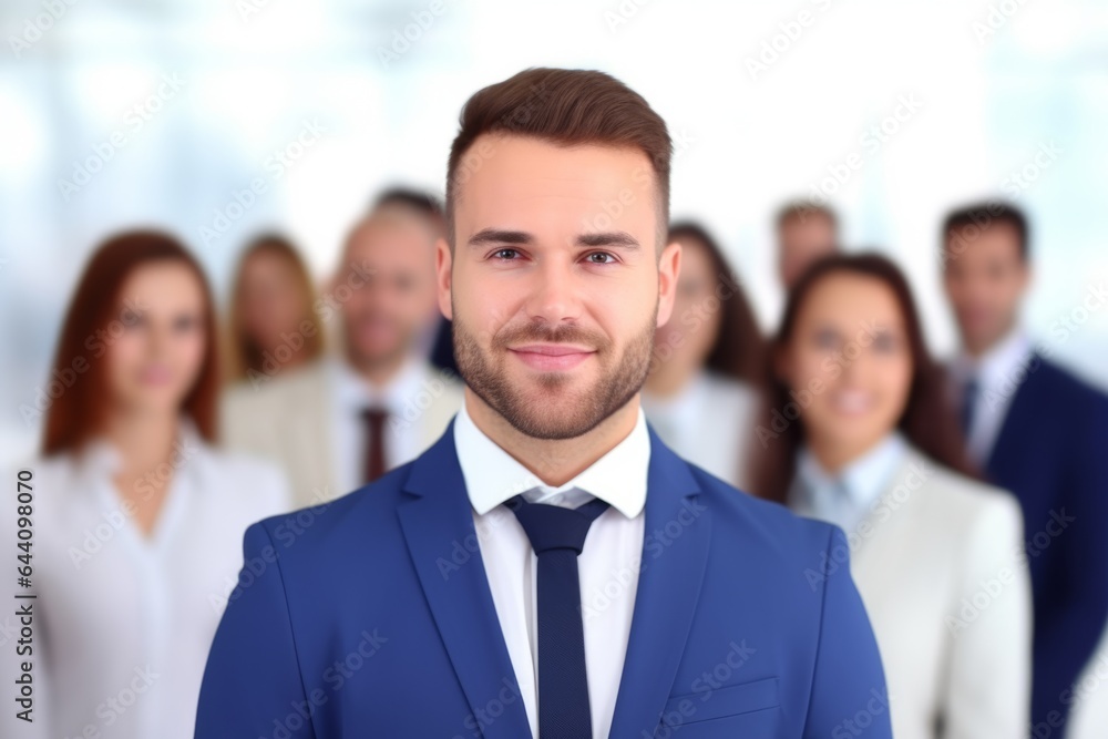 Happy man businessman business company entrepreneur startup employer finance. Group people talented team education future technologies infographics artificial intelligence neural networks holograms Happy man businessman business company entrepreneur startup employer finance. Group people talented team education future technologies infographics artificial intelligence neural networks holograms