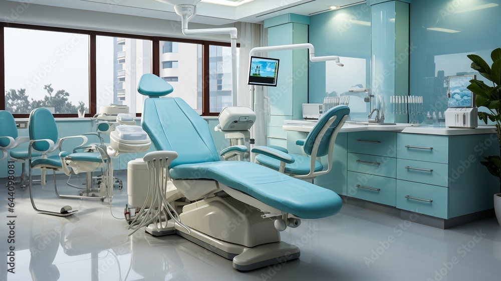 No one is present in this deserted, contemporary, dental instrument-equipped stomatology hospital office. . No one is present in this deserted, contemporary, dental instrument-equipped stomatology hospital office. .