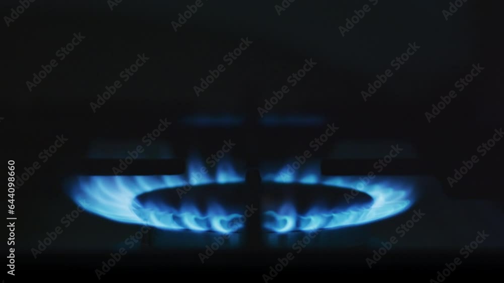 Gas Stove Fire Exploding in Slow Motion Gas Stove Fire Exploding in Slow Motion