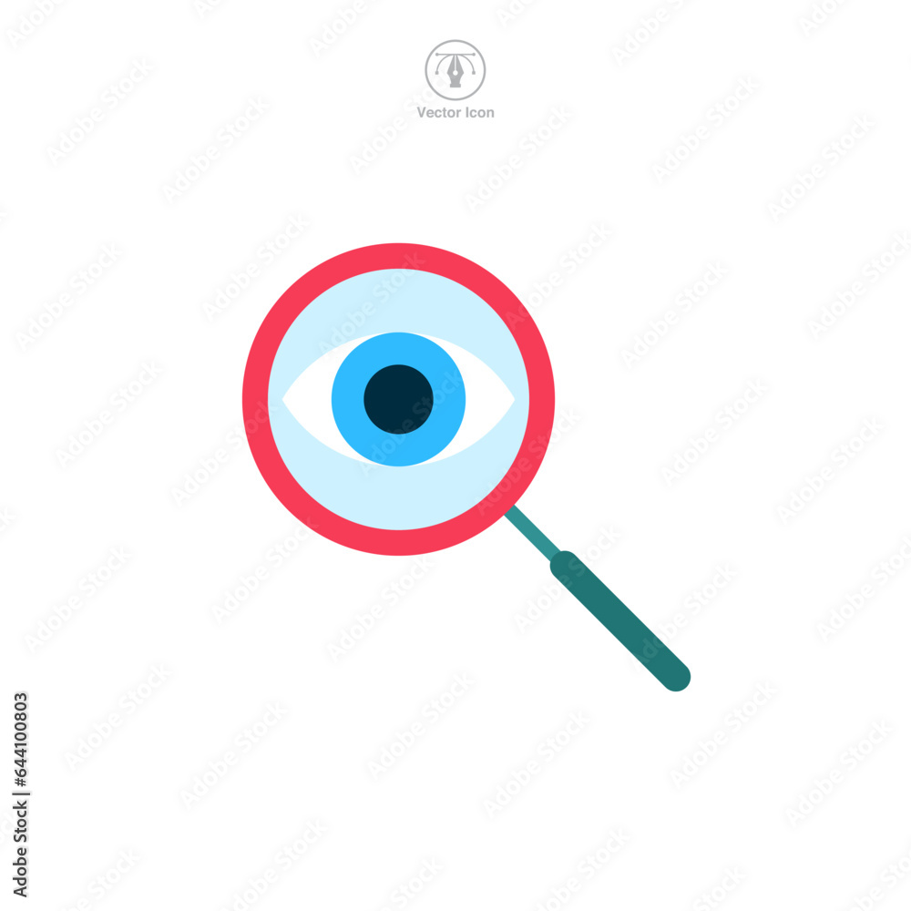 Spy icon symbol vector illustration isolated on white background Spy icon symbol vector illustration isolated on white background
