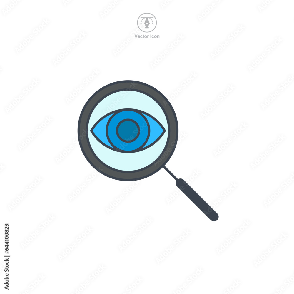 Spy icon symbol vector illustration isolated on white background Spy icon symbol vector illustration isolated on white background