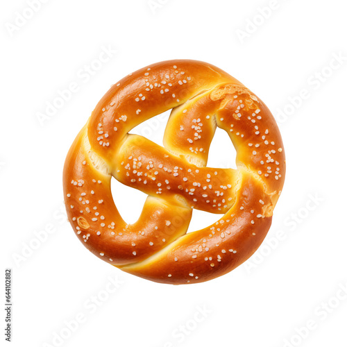 pretzel isolated on white background