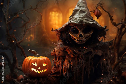 Samhain figure creature wicca occult halloween masks