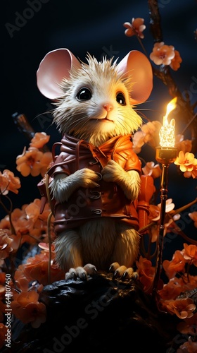 This is an image of a Chinese zodiac Rat