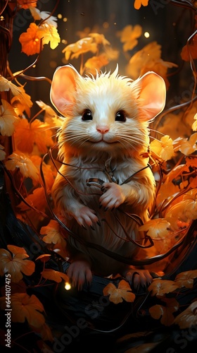 This is an image of a Chinese zodiac Rat © joni