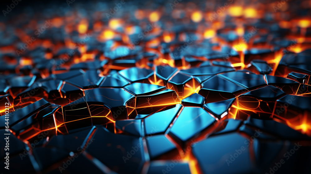 A group of shiny cubes sitting on top of each other, Generative AI A group of shiny cubes sitting on top of each other, Generative AI