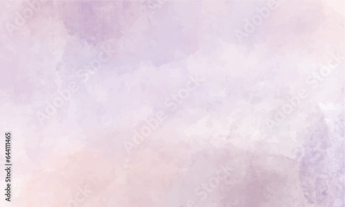 Soft purple watercolor abstract background