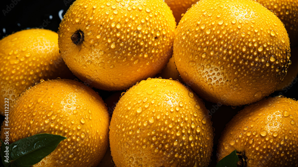 Macro close-up of Crenshaw melon fruit texture with water spots, fruit photography Macro close-up of Crenshaw melon fruit texture with water spots, fruit photography