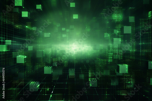 Abstract technology digital line electronic network data innovation concept background.