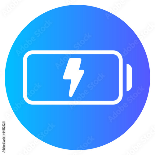 charge gradient icon