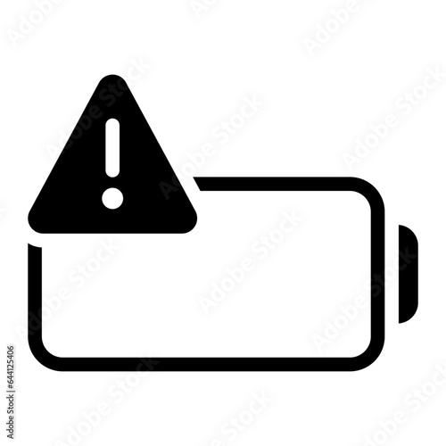 battery glyph icon