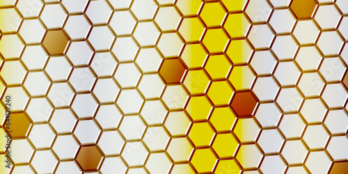 Fototapeta Naklejka Na Ścianę i Meble -  abstract honeycomb seamless background