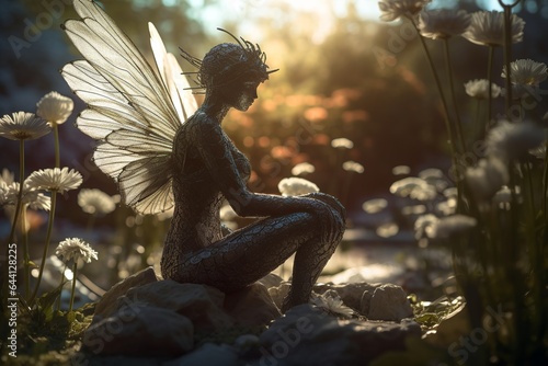 Fényképezés pixie fairy with wings