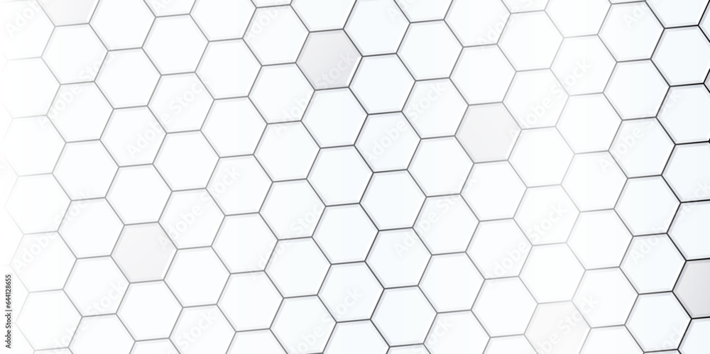 abstract white hexagon background design a white honeycomb grid pattern. . geometric background abstract white hexagon background design a white honeycomb grid pattern. . geometric background