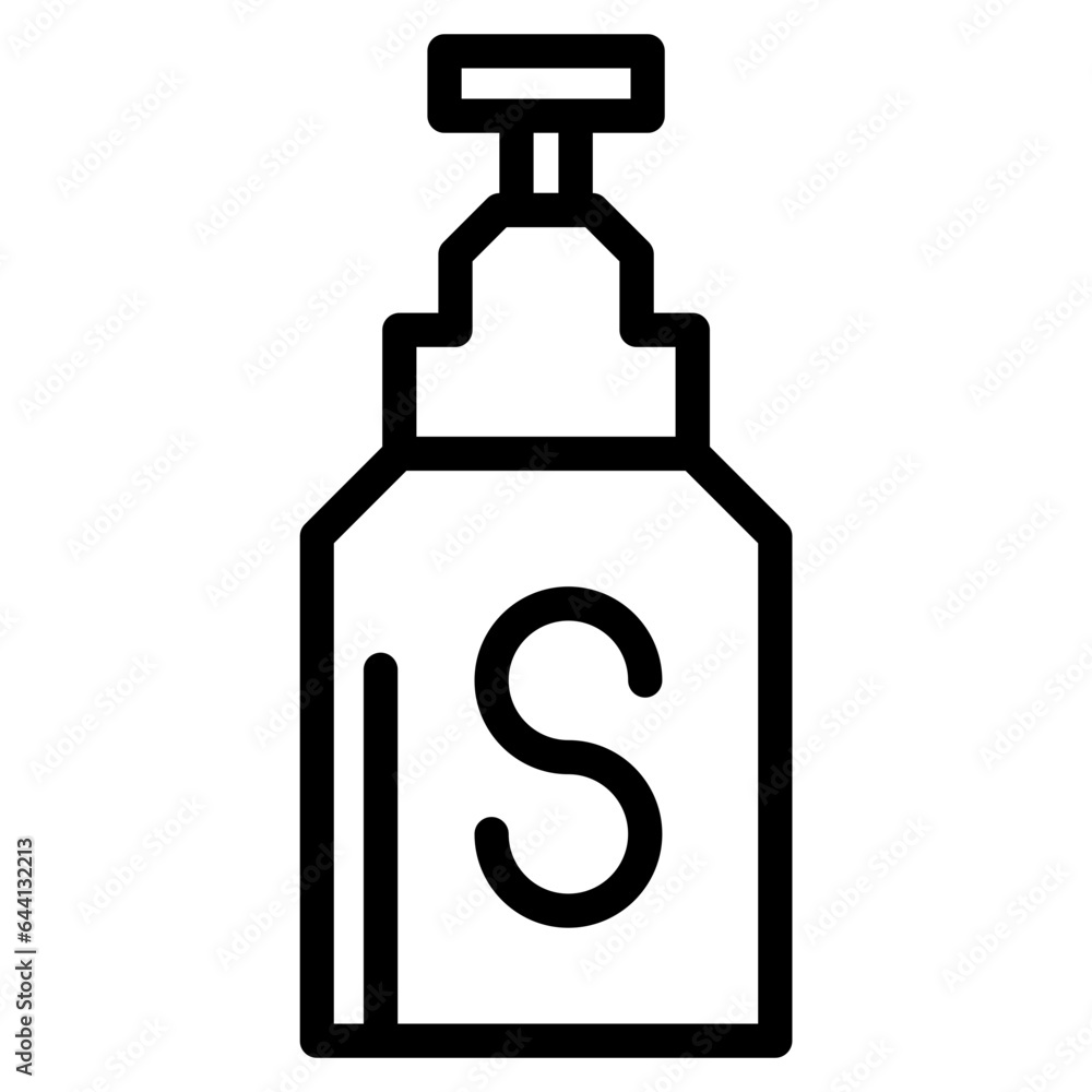 Fototapeta premium soap bottle