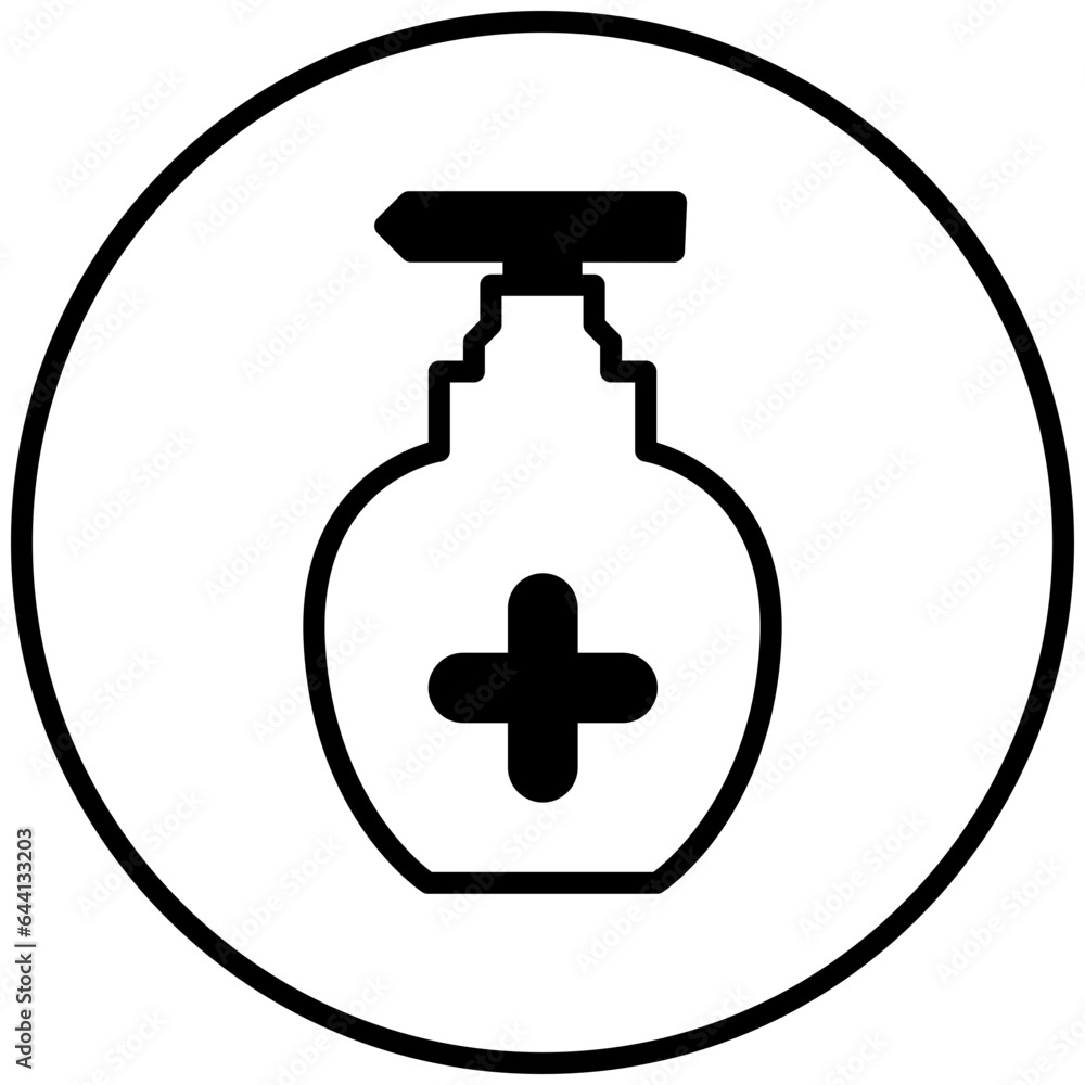 Fototapeta premium soap bottle