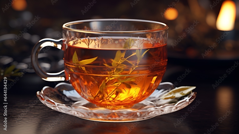 glass of tea glass of tea