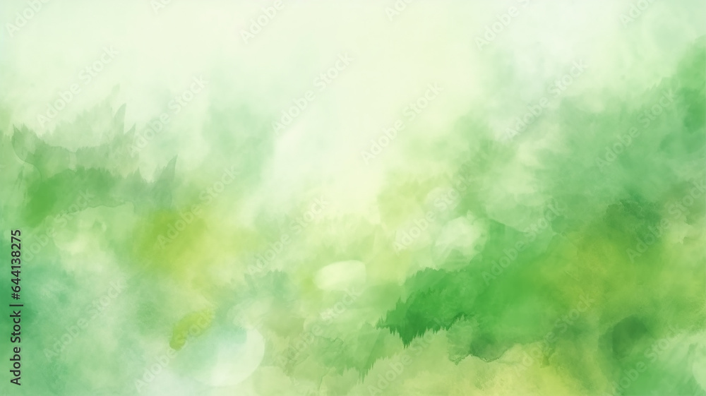 green watercolor foliage abstract background. . spring eco nature