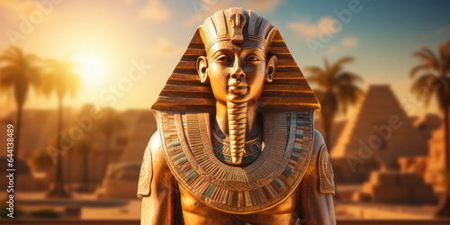 Hor-Aha (or Aha or Horus Aha) is considered the second pharaoh of the First Dynasty of Egypt. photo