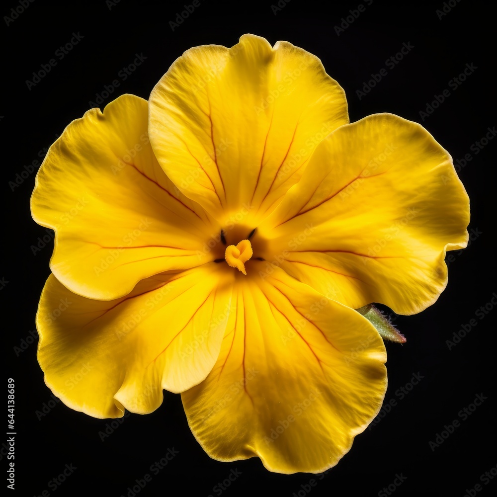 Photo of Primrose Flower isolated on a white background Photo of Primrose Flower isolated on a white background