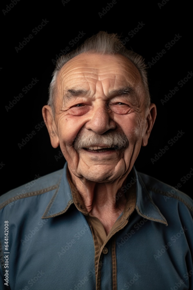 senior man, portrait and smile in studio with happiness after retirement senior man, portrait and smile in studio with happiness after retirement