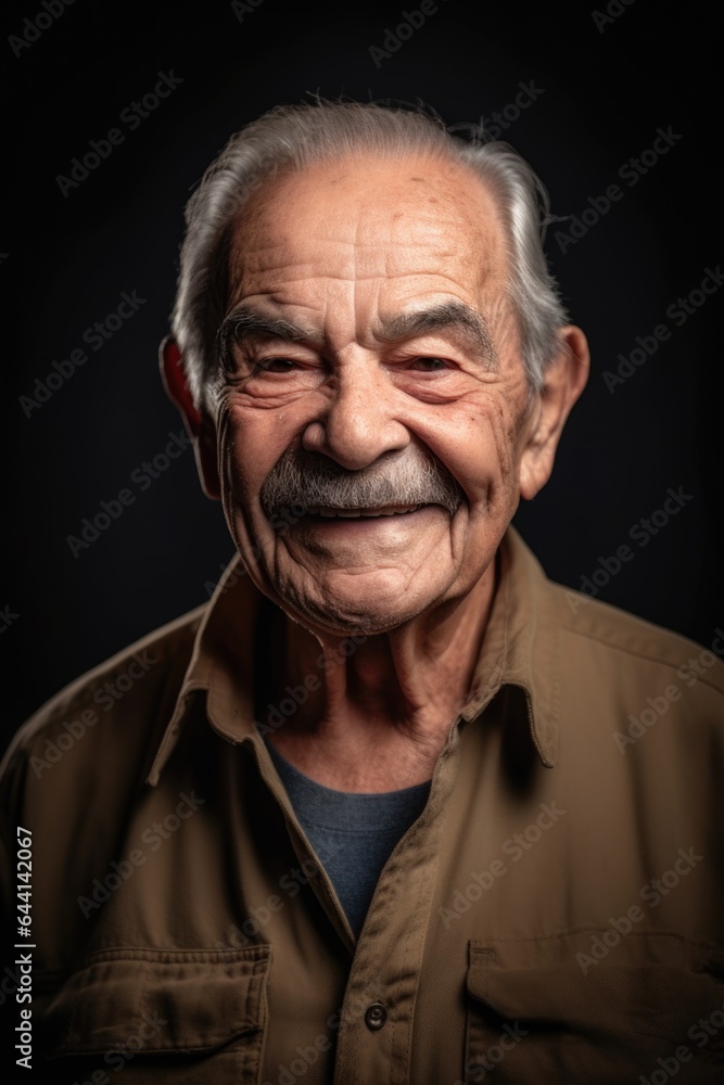 senior man, portrait and smile in studio with happiness after retirement senior man, portrait and smile in studio with happiness after retirement