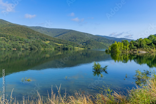 View of the lake Eugi in Pueblo de Eugi