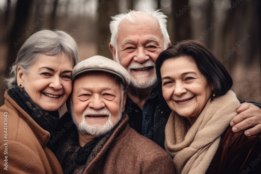 family, portrait and senior people with a smile, happiness and feeling carefree together family, portrait and senior people with a smile, happiness and feeling carefree together