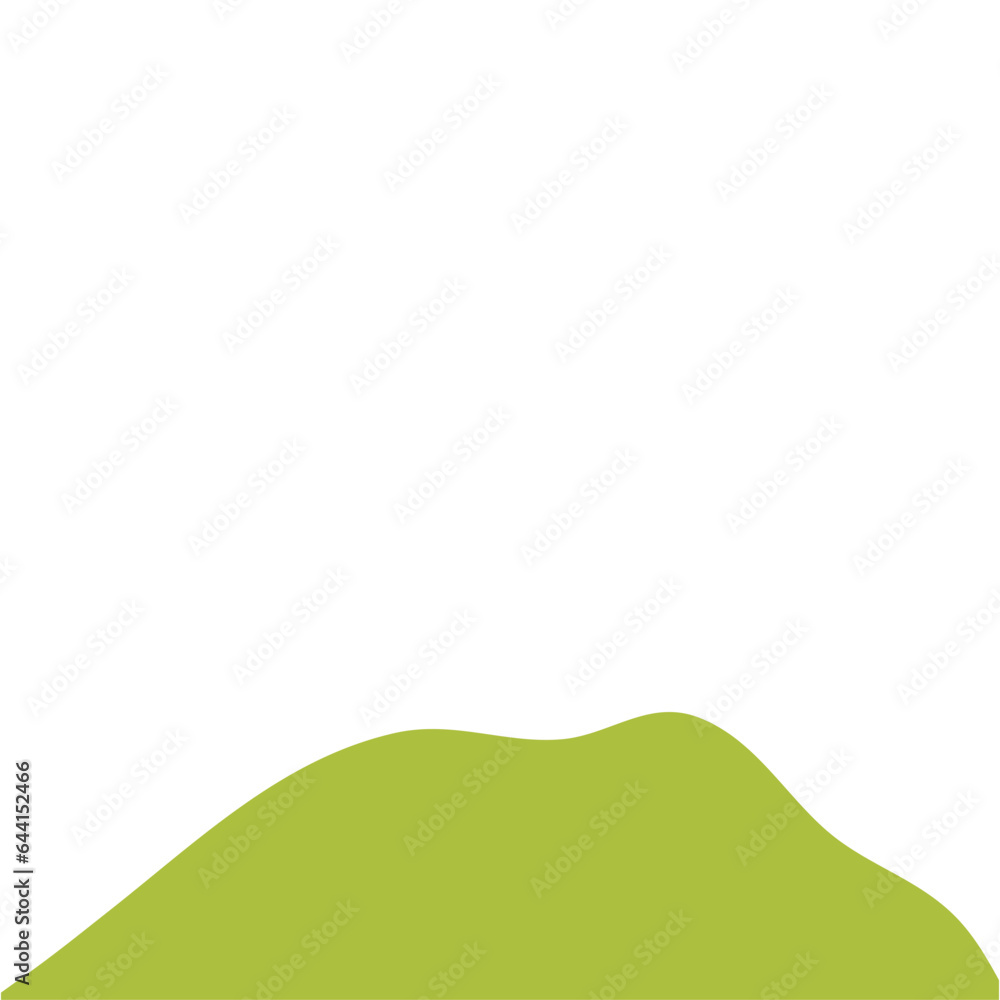 Green Cartoon Mountains Green Cartoon Mountains