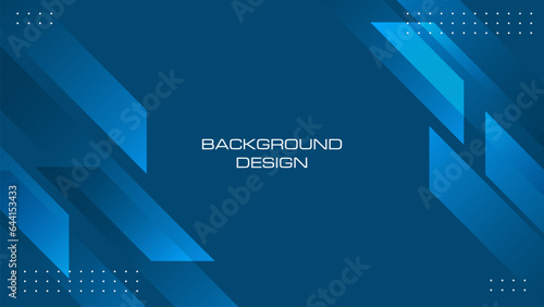 Dark blue background with abstract geometric diagonal elements for presentation