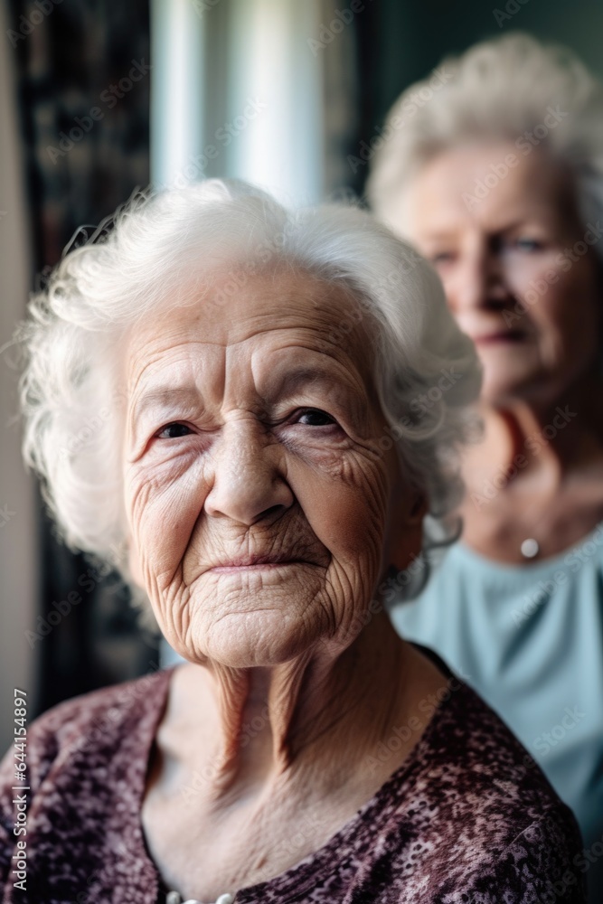 portrait of a senior woman bonding with her friends at a retirement home portrait of a senior woman bonding with her friends at a retirement home