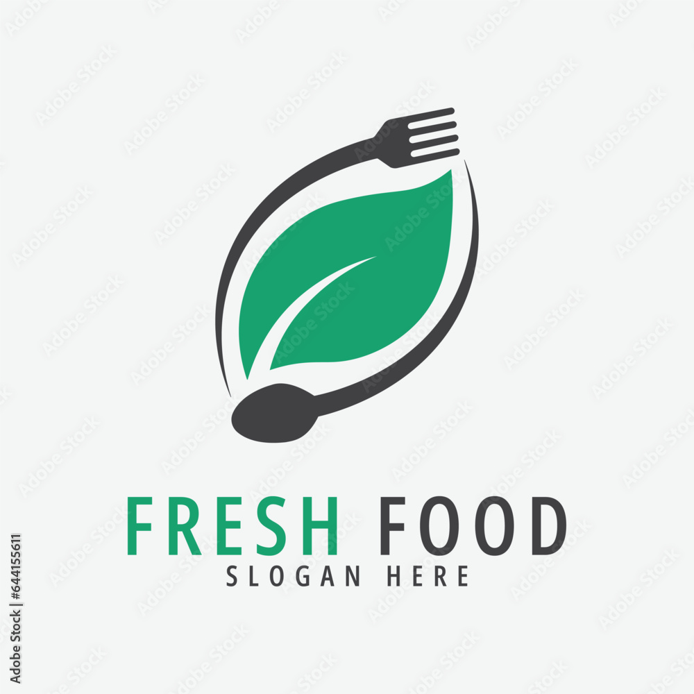 fresh food logo vector illustration design fresh food logo vector illustration design