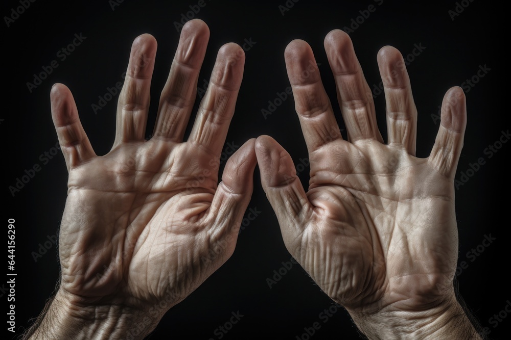 old hands.