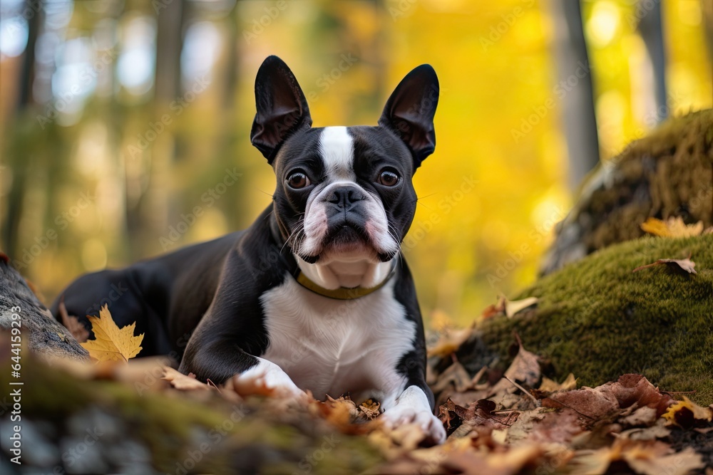 Boston Terrier Dog, AKC-Approved Canine Series: Portraits of Dogs