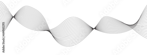 Abstract wavy curve lines background. Abstract frequency sound wave lines and technology curve lines background. Abstract business wave curve lines background.