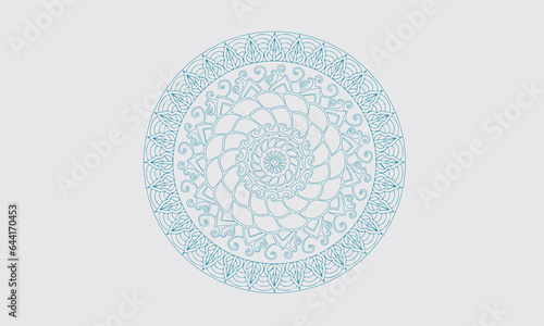 colorful mandala design