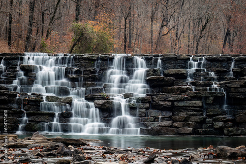 Devil s Den Waterfall in Autumn