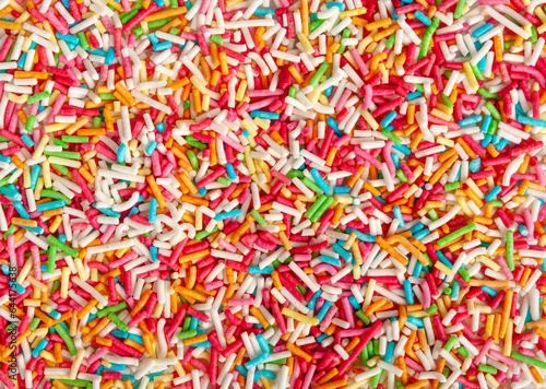 Candy Sprinkle, Donut Rainbow Sprinkles, Sweet Color Glaze, Small Vermicelli