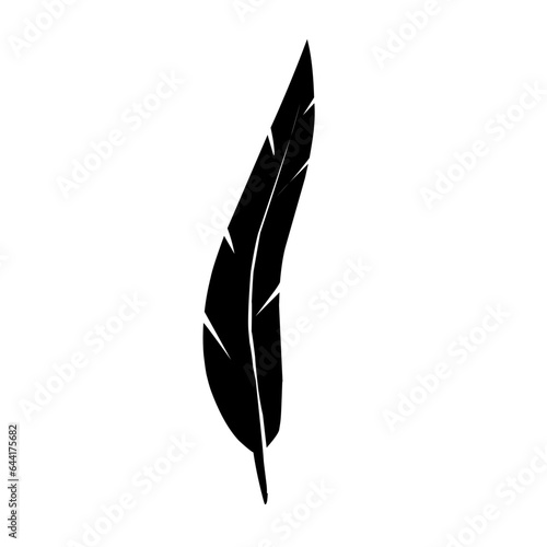 feather silhouette
