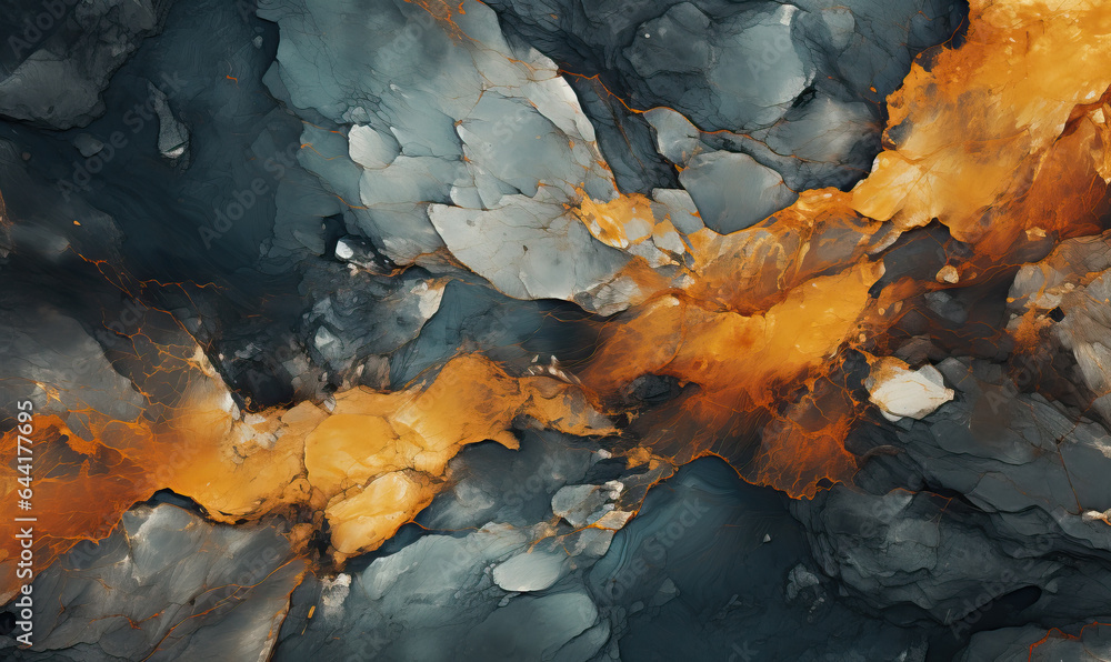 Fototapeta premium Abstract natural texture, earth texture, top view.