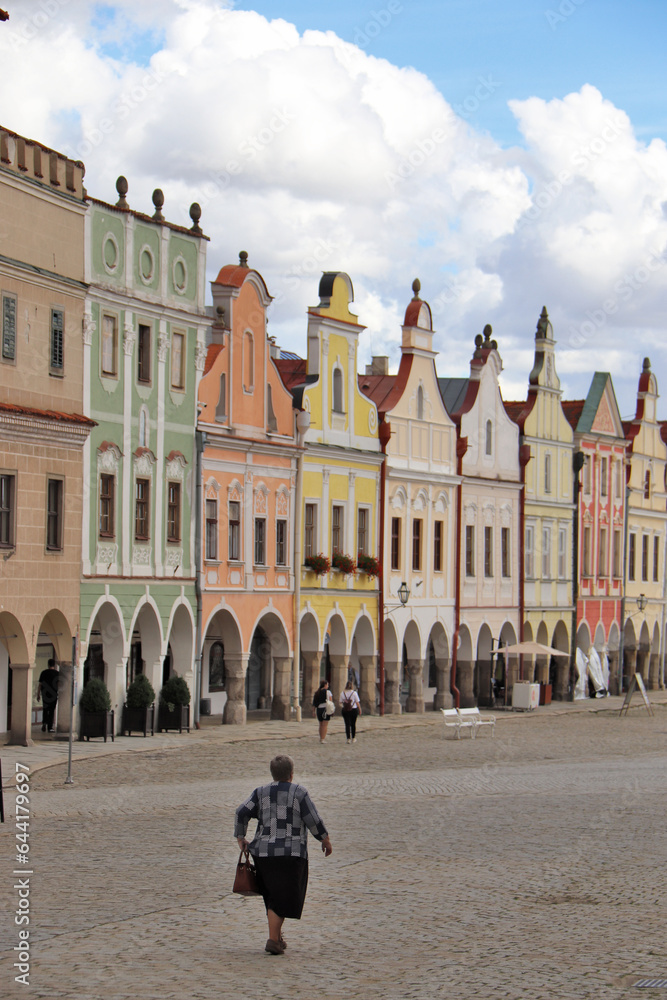 Obraz premium PANORAMA DI TELČ IN REPUBBLICA CECA