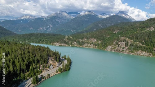 Sea to Sky Highway Drone Hyperlapse in British Columbia
