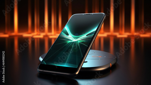 Futuristic Smart Cellphone, Generative AI