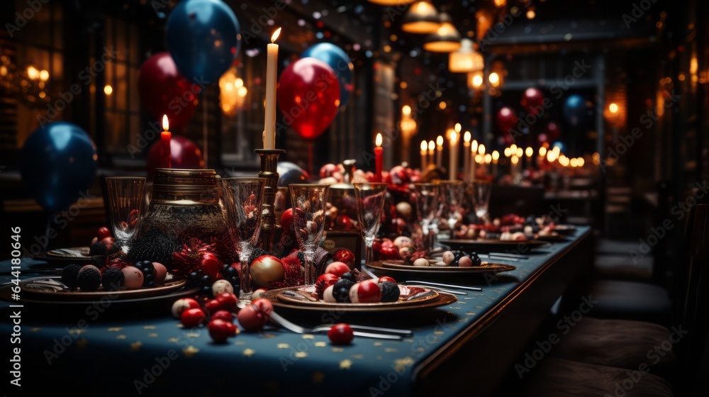 Fotografie new year's eve party background