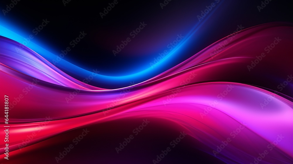 A vibrant and dynamic abstract background with flowing and curving lines A vibrant and dynamic abstract background with flowing and curving lines