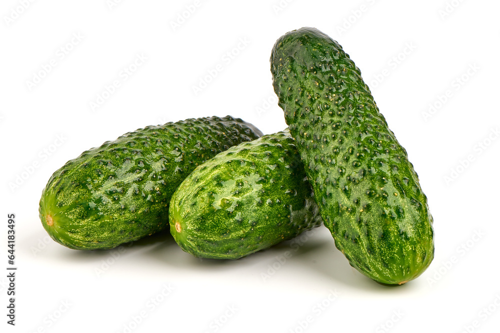 Cucumber, isolated on white background. High resolution image. Cucumber, isolated on white background. High resolution image.