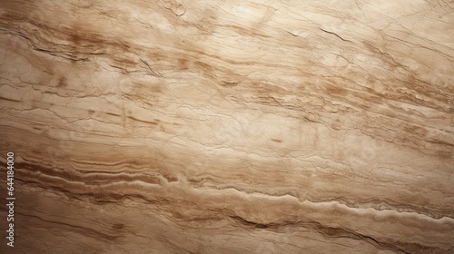 Natural travertine with its pits and rough texture.
