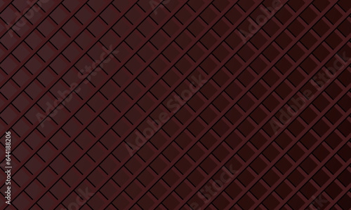 Chocolate wafer, waffle textured seamless pattern for backdrop, flyer, wallpaper, background, banner and etc. Vector ilustration