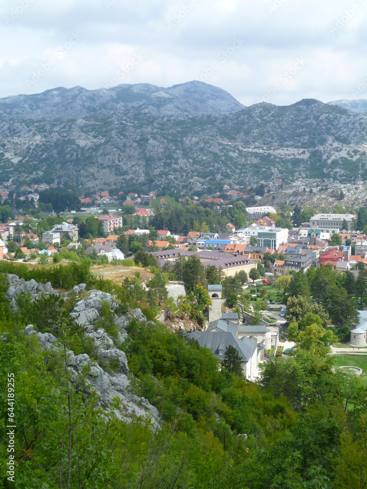 Cetinje and Dineric Alps